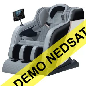 SPAR - DEMO MODEL:Massagestol 2D Luksus med L-teknologi, Varmeterapi , LCD-Display m.m.