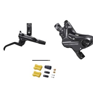 Shimano Deore - Bremsesæt hydraulisk med 4 stempler - Højre - M6120