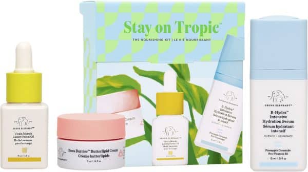 Stay on Tropic Æske med Fugtende Plejeprodukter