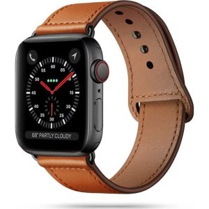 Tech-Protect Tech-Protect Leatherfit Apple Watch 1/2/3/4/5/6 (42/44Mm) Brown