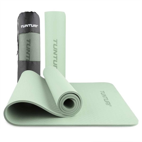 Tunturi 8mm Yogamåtte - Mint