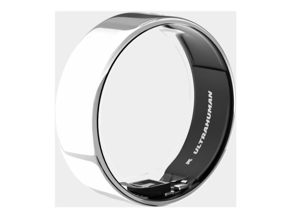 Ultrahuman Ring Air - 7 - Smart Ring - Bluetooth - Space-Sølv