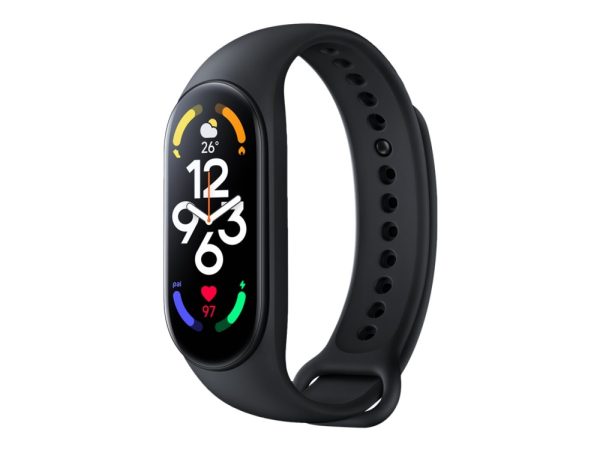 Xiaomi Mi Band 7 - Aktivitetssporer Med Rem - Tpu - Sort - Håndledsstørrelse: 160-224 Mm - Display 1.62" - Bluetooth - 13.5 G