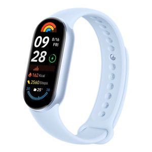 Xiaomi Smart Band 9 - Aktivitetssporer Med Rem - Tpu - Arktisk Blå - Håndledsstørrelse: 135-210 Mm - Display 1.62" - Bluetooth - 15.8 G