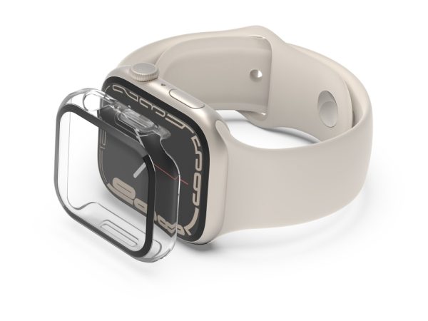 Belkin Screenforce Temperedcurve - Støddæmper Til Smart Watch - 2-I-1 - Polykarbonat, Hærdet Glas (9H) - Klar - For Apple Watch Ultra, Ultra 2