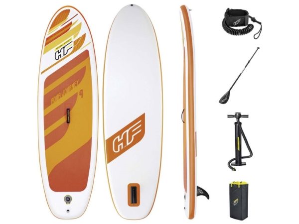 Bestway 65349, Stående Padelboard (Sup), Flerfarvet, 100 Kg, Fuld Farveboks, Attention!No Protection Against Drowning! Swimmers Only!, 2740 Mm