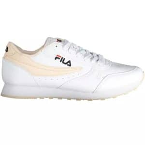 Fila Chic White Lace-Up Sports Sneakers