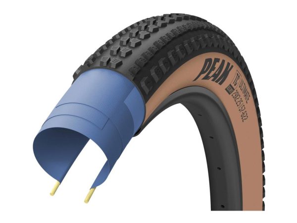 Goodyear Peak Ultimate TLC - MTB Foldedæk - 29x2.25 (57-622) - Sort/Brun