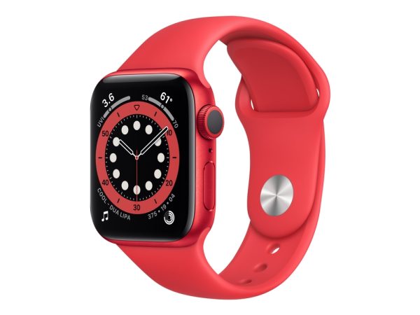 Imanusis Laikrodis Series6 44Mm/Red M00m3 Apple