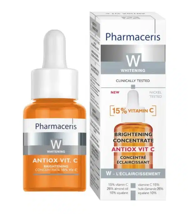 Pharmaceris W Brightening Concentrate med 15% Vitamin C, 30ml.