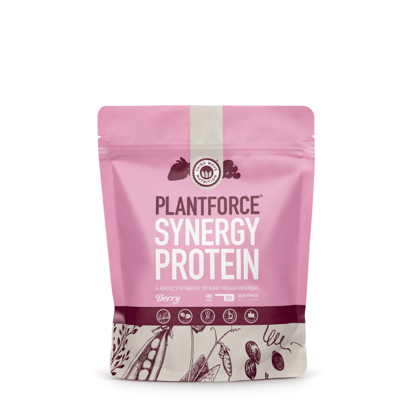 Plantforce Synergy Protein Berry, 400 g