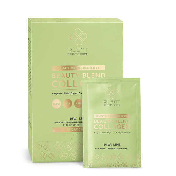 Plent Beauty Blend Collagen Kiwi Lime, 30 breve