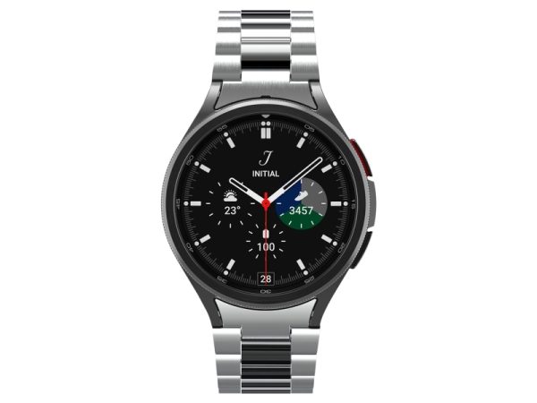 Spigen Amp06489, Urrem, Samsung, Galaxy Watch 6 Classic (47Mm), Rustfrit Stål, 191 Mm, 25,9 Mm