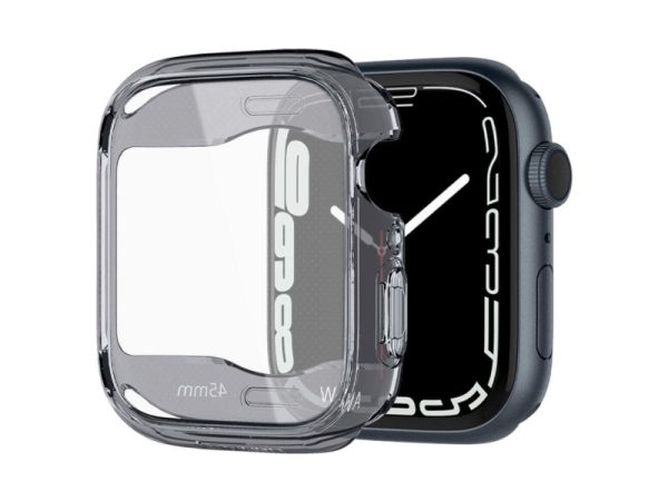 Spigen Ultra Hybrid, Boks, Smartwatch, Grå, Apple, Apple Watch Series 9 / 8 / 7 (45Mm), Polykarbonat (Pc), Termoplastisk Polyurethan (Tpu)