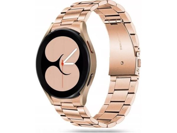 Tech-Protect Bransoleta Tech-Protect Stainless Samsung Galaxy Watch 4 40/42/44/46Mm Blush Gold