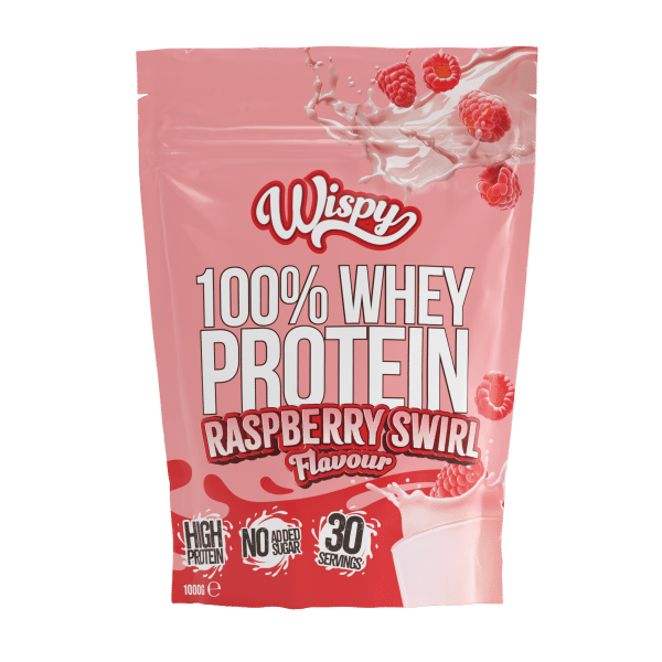 Wispy Whey 100 (1 kg) - Raspberry Swirl - Proteinpulver