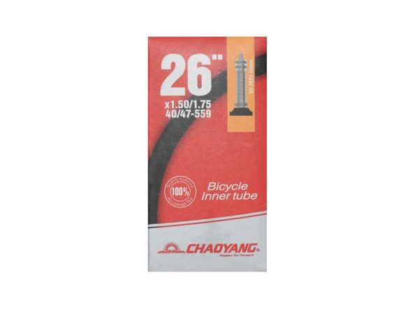 Chaoyang Slange 26 x 1.50-1.75 med 40mm lang Dunlop ventil