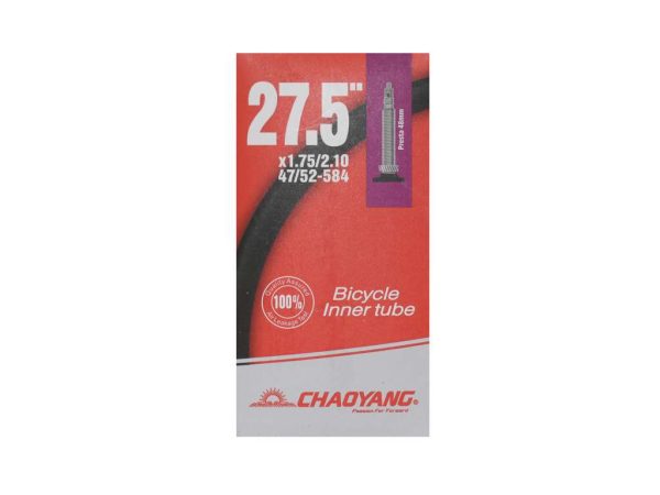 Chaoyang Slange 27.5 x 1.75-2.10 med 48mm lang Racerventil