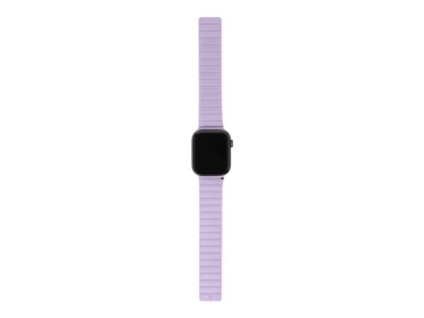 Decoded Traction Strap Lite - Løkke For Smart Watch - Lavendelfarvet - For Apple Watch Hermès Series 7, Hermès Series 9, Nike Series 7, Series 10, Se