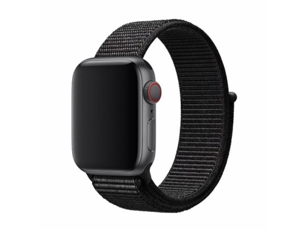 Devia 326264Bk, Band, Smartwatch, Sort, Apple, Apple Watch 40Mm, Stof, Nylon