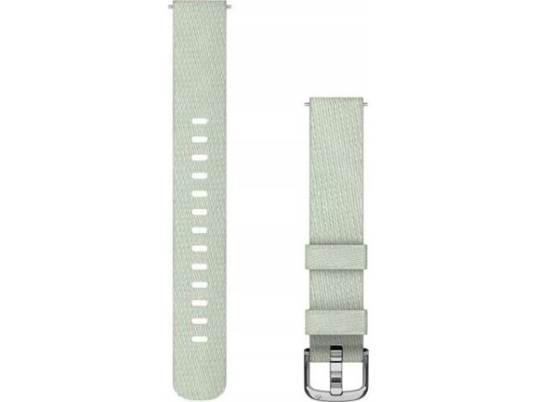 Garmin Watch Strap Lily 2 Nylon, Sage Gray/Silver