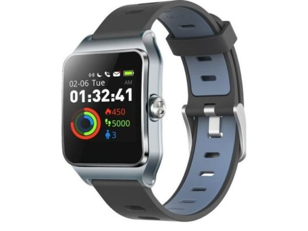 Smartwatch Umax U-Band P1 Pro Czarno-Niebieski (Ub523)