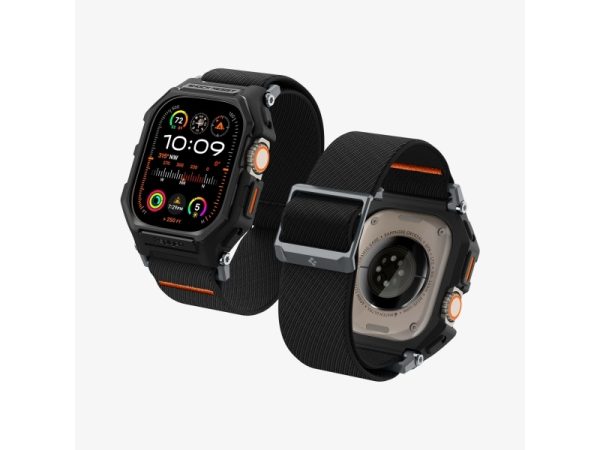 Spigen Acs07103, Watch Case, Apple, Apple - Apple Watch Ultra (49Mm) Apple - Apple Watch Ultra 2 (49Mm), Termoplastisk Polyurethan (Tpu), 65 Mm, 48 M