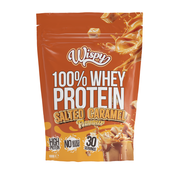 Wispy Whey 100 (1 kg) - Salted Caramel - Proteinpulver