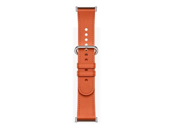 Xiaomi - Urrem For Smart Watch - Læder - 135 - 205 Mm - Koralorange - For Xiaomi Smart Band 8 Pro Xiaomi Redmi Watch 4