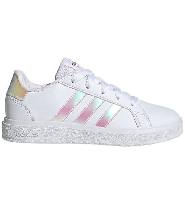 adidas Performance Sko - Grand Court 2.0 K - Hvid/Rosa