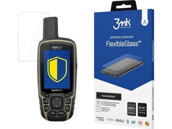 3Mk Garmin Gpsmap 65 Navigationstaske - 3Mk Flexibleglass™