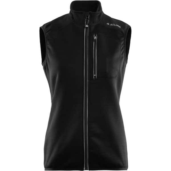 Aclima Womens Woolshell Vest (Sort (JET BLACK) X-small)