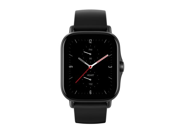 Amazfit Gts 2 - Midnatssort - Smart Ur Med Rem - Silikone - Display 1.65" - Wi-Fi, Bluetooth - 24.7 G