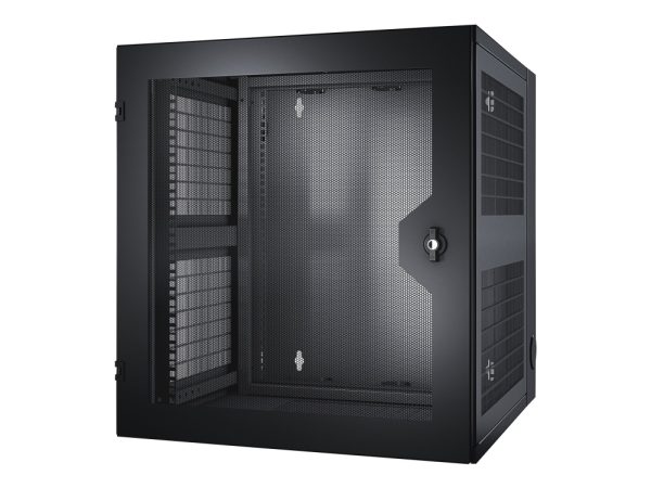 Apc Netshelter Wx - Rack - Vægmonterbar - Sort - 13U - 19" - For P/N: Sua1000rm2u, Sua1000rm2u-Tu, Sua1000rmi2u