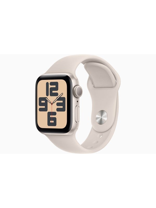 Apple Watch SE GPS 40mm - Starlight Aluminium Case with Starlight Sport Band - S/M
