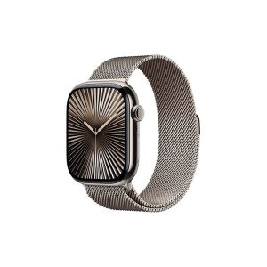 Apple Watch Series 10 GPS + Cellular 46mm - Titanium Case with Milanese Loop - M/L