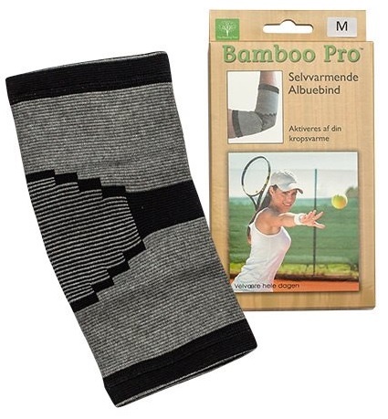 Bamboo Pro Albuebind, Str. M selvvarmende 1stk.