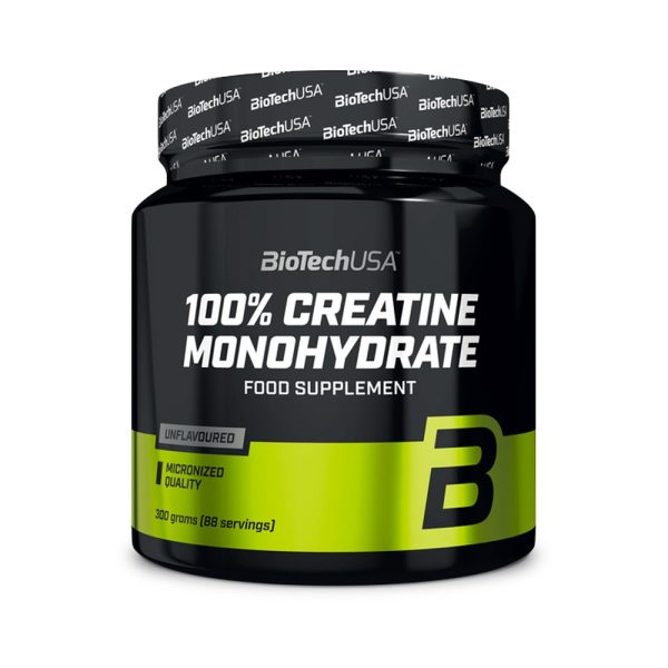 BioTechUSA 100% Micronized Creatine Monohydrate (300g) - Kreatin