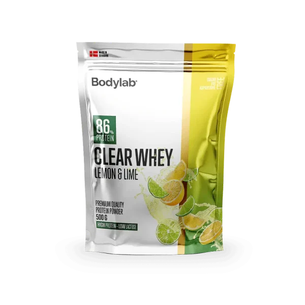 Bodylab Clear Whey - lemon & lime, 500g