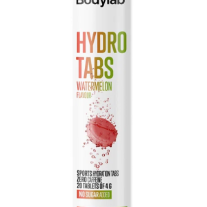Bodylab Hydro Tabs (1x20 stk) Watermelon (koffeinfri)