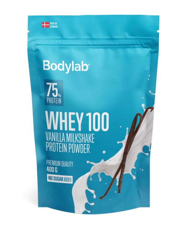 Bodylab Whey 100 Vanilla Milkshake, 400g.