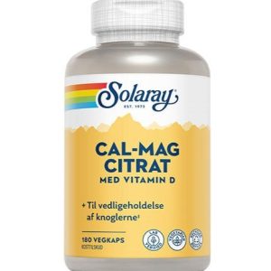 Cal-Mag Citrat m. D-vit. 180 kap.