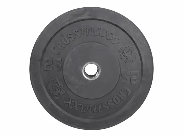 Crossmaxx Bumper Plate 25 kg Sort