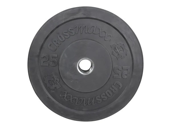 Crossmaxx Bumper Plate 25 kg Sort - Demo