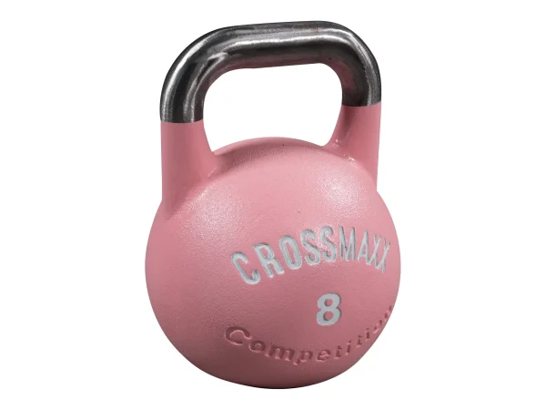 Crossmaxx Competition Kettlebell, 8 kg. Fremstillet i støbejern - yderst holdbar. Brug til funktionel træning, som crossfit udstyr og derhjemme