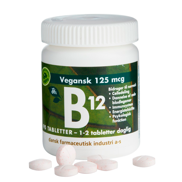 DFI B12 125 mcg (90 tabletter)