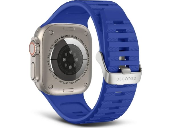 Decoded Decoded Silicone Ultra Traction Strap 42/44/45/49Mm Galc Blue