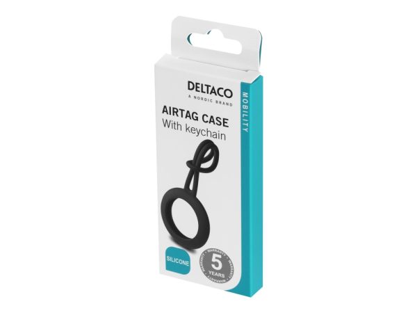 Deltaco - Taske Til Airtag - Bøjle - Silicone - Camouflage - For Apple Airtag