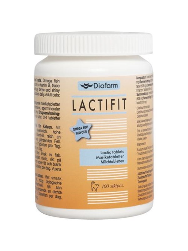 Diafarm Lactic tablets - omega fish 100 pcs
