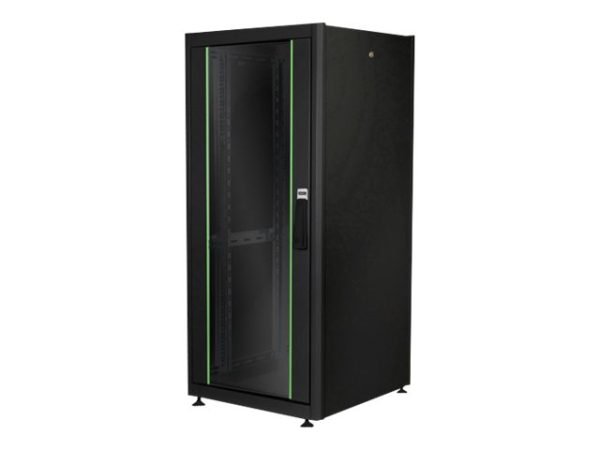 Digitus Professional Dynamic Basic Series Dn-19 26U-6/6-Db - Rack Kabinet - Sort, Ral 9005 - 26U - 19"